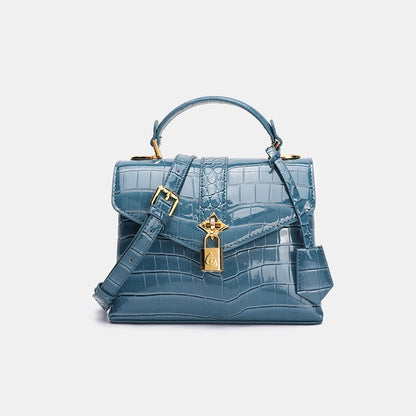 Women's Leather Messenger Shoulder Bag - Versatile Style