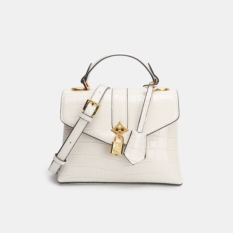 Women's Leather Messenger Shoulder Bag - Versatile Style