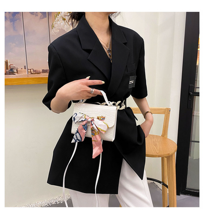 Fashion Women's PU Leather Mini Shoulder Messenger Bag