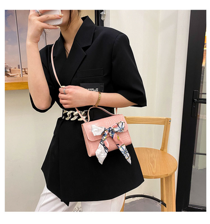 Fashion Women's PU Leather Mini Shoulder Messenger Bag