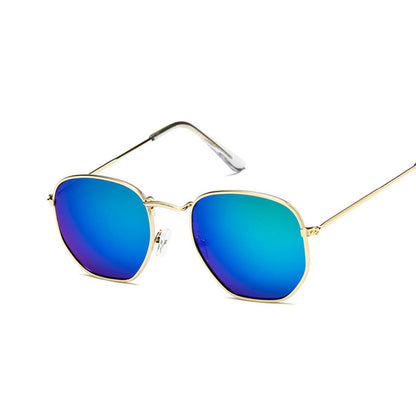 Square Retro Sunglasses - Stylish Colorful Shades