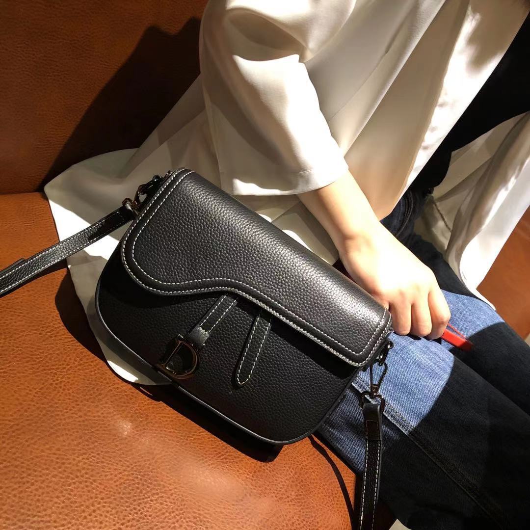 Korean Women's Leather Messenger Shoulder Bag