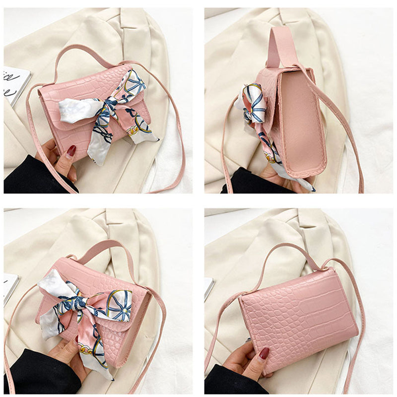 Fashion Women's PU Leather Mini Shoulder Messenger Bag