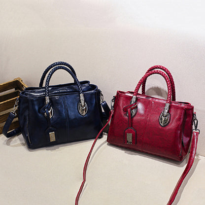 PU Leather Large Capacity Women's Handbag and Crossbody Bag