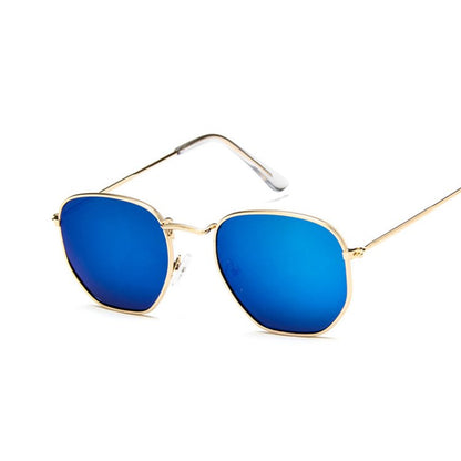 Square Retro Sunglasses - Stylish Colorful Shades
