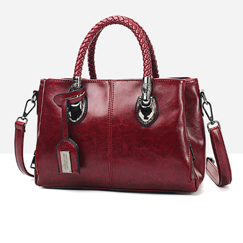 PU Leather Large Capacity Women's Handbag and Crossbody Bag