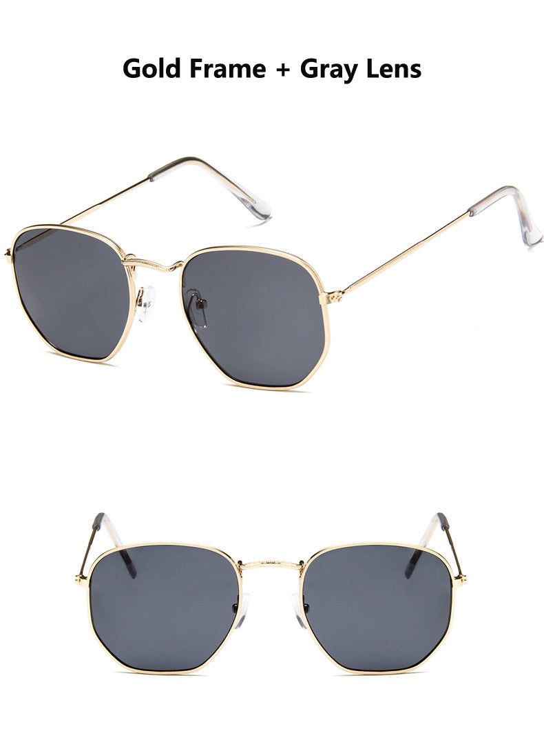 Square Retro Sunglasses - Stylish Colorful Shades